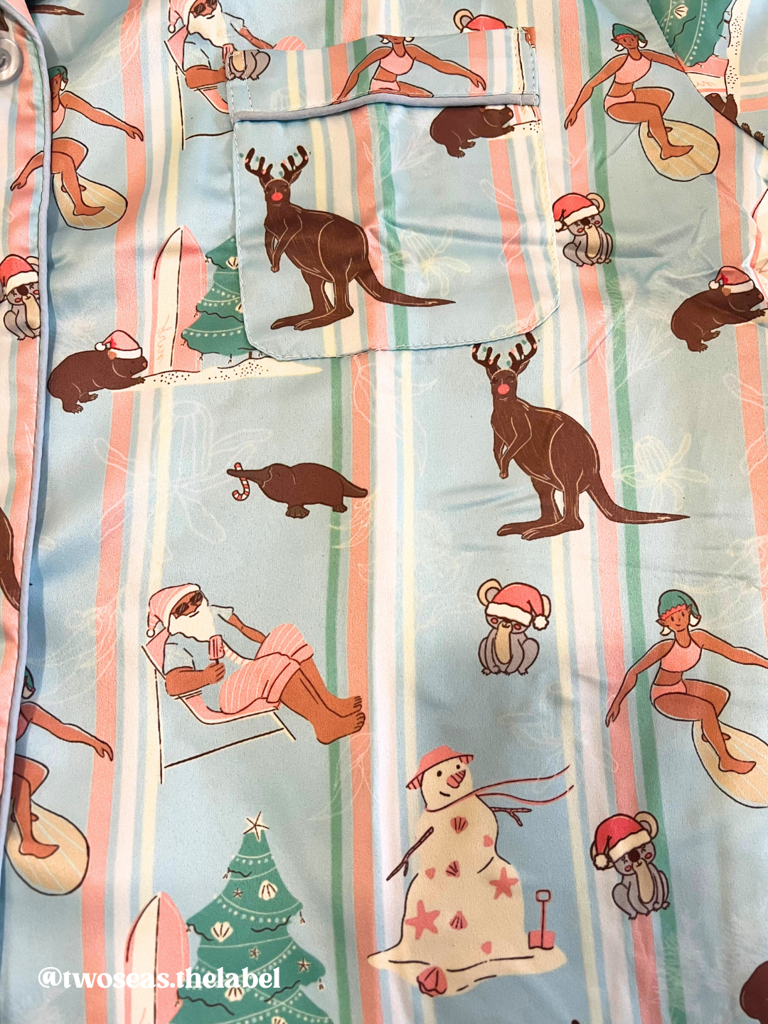 Aussie Christmas Fitted Set