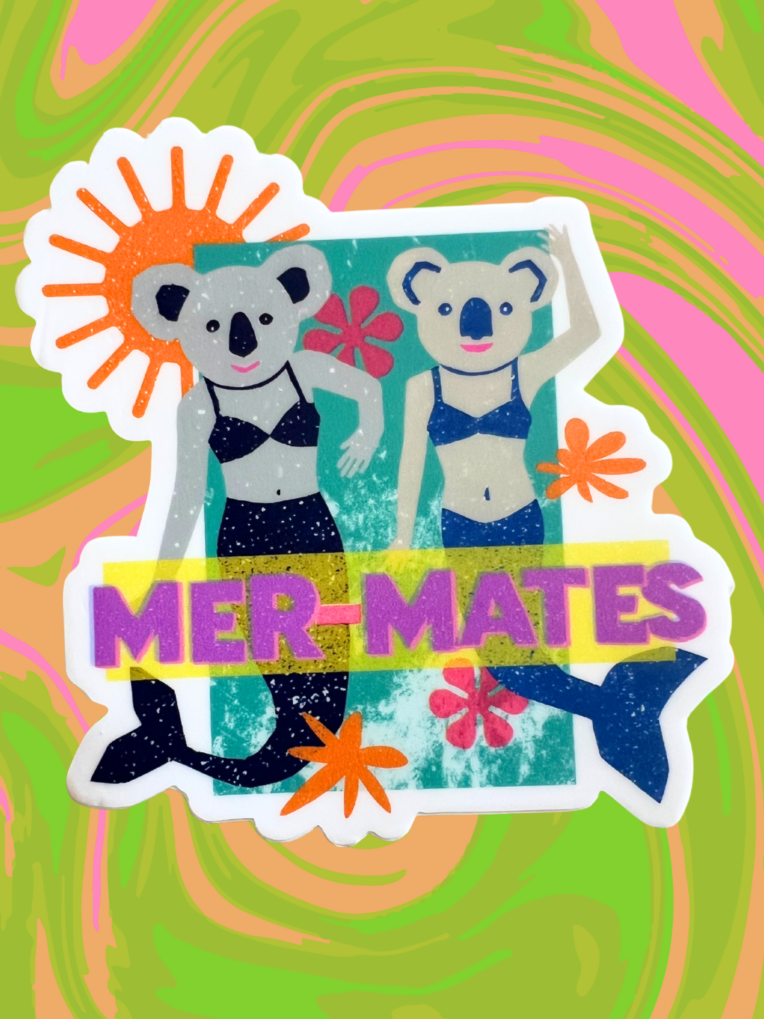 Mer-Mates Sticker